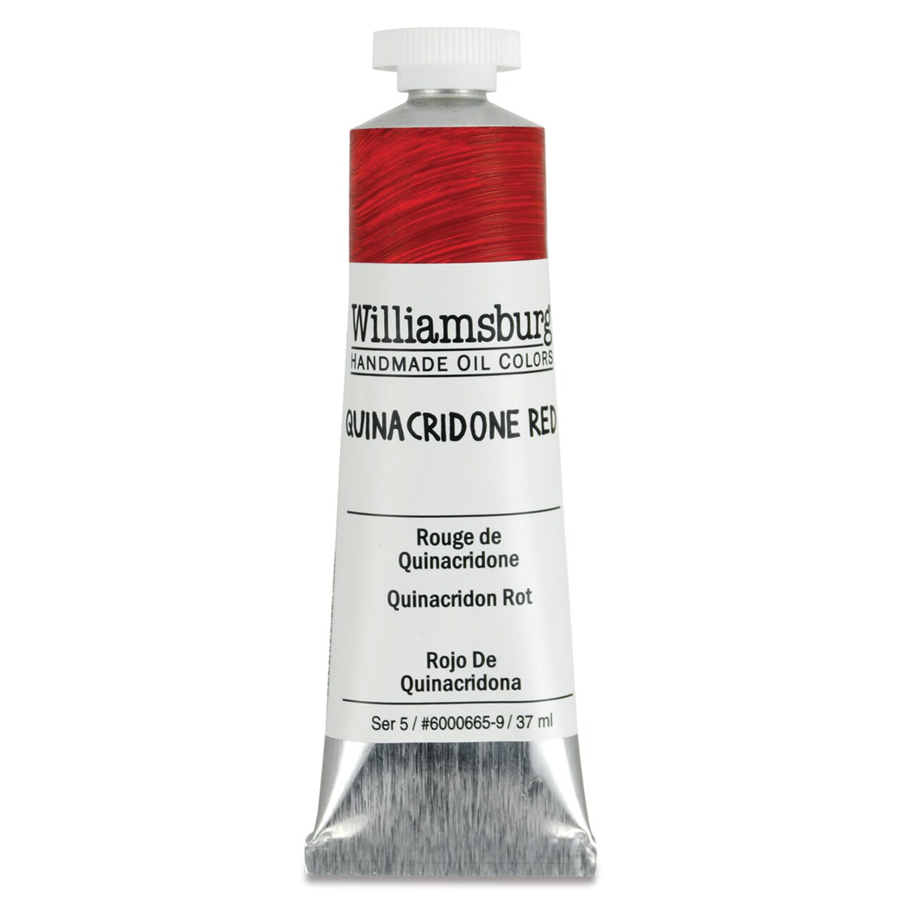 Williamsburg Handmade Oil Paints - Quinacridone Red, 37 ml tube